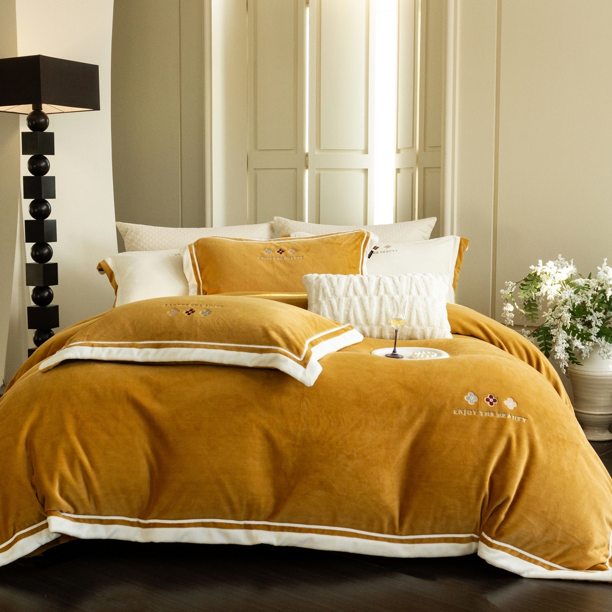 91家纺网 家纺一手货源 找家纺 （总）馨蕊家居 2025新款秋冬轻奢煦暖绒系列-绒知禾 会员-10【券后控价358/378】 