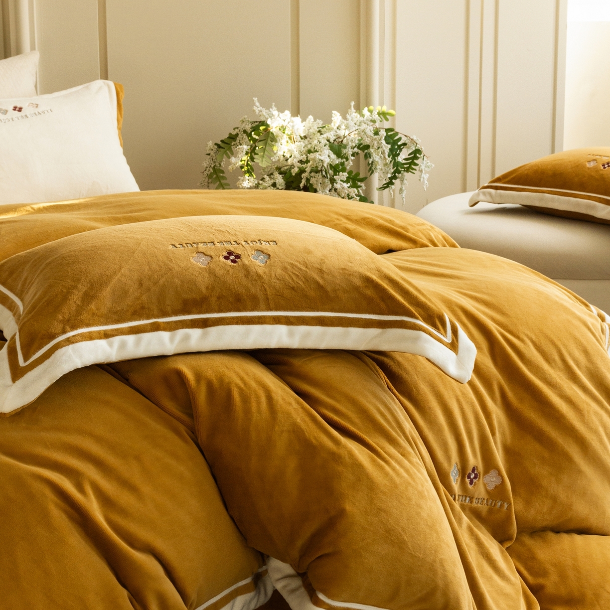 91家纺网 家纺一手货源 找家纺 （总）馨蕊家居 2025新款秋冬轻奢煦暖绒系列-绒知禾 会员-10【券后控价358/378】 