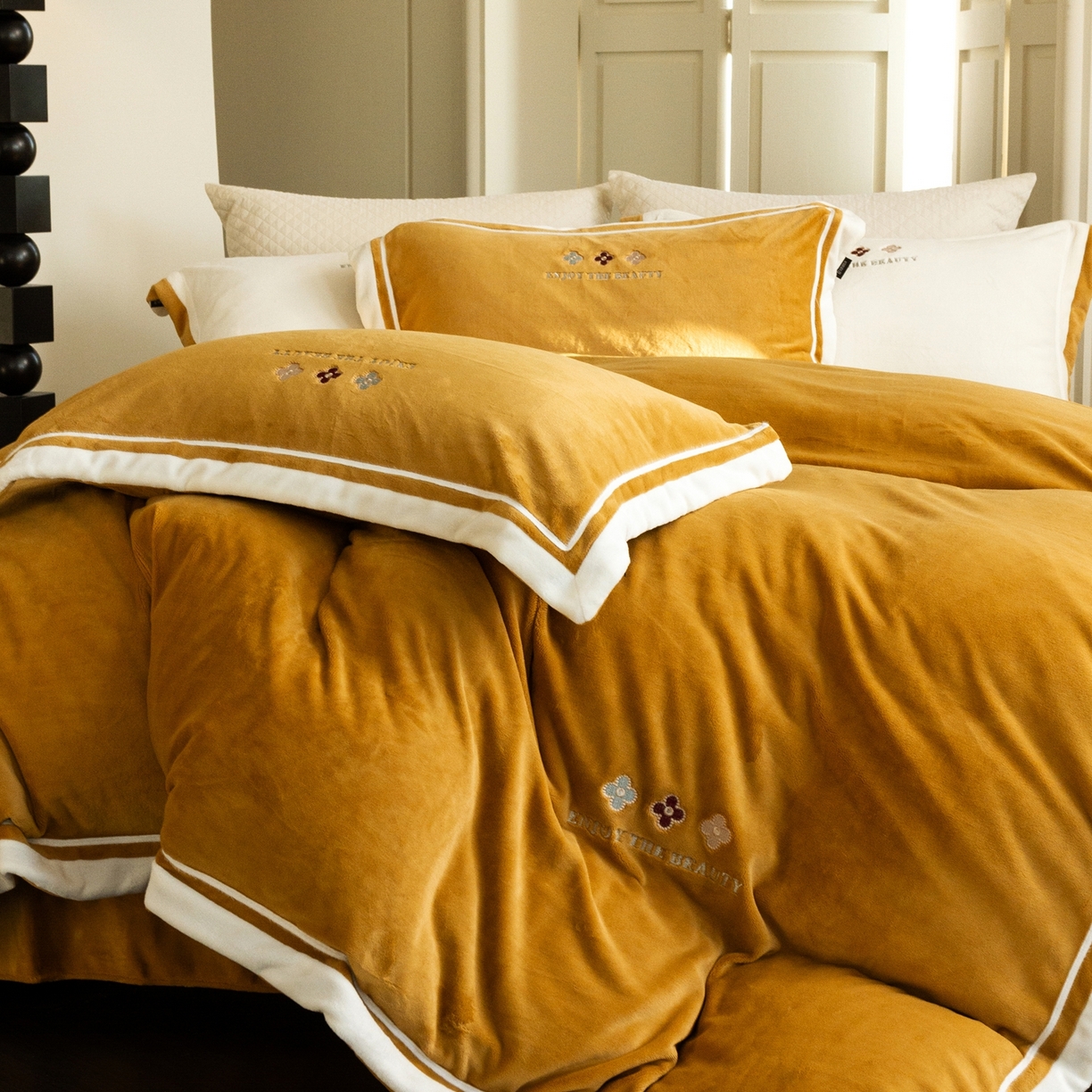 91家纺网 家纺一手货源 找家纺 （总）馨蕊家居 2025新款秋冬轻奢煦暖绒系列-绒知禾 会员-10【券后控价358/378】 