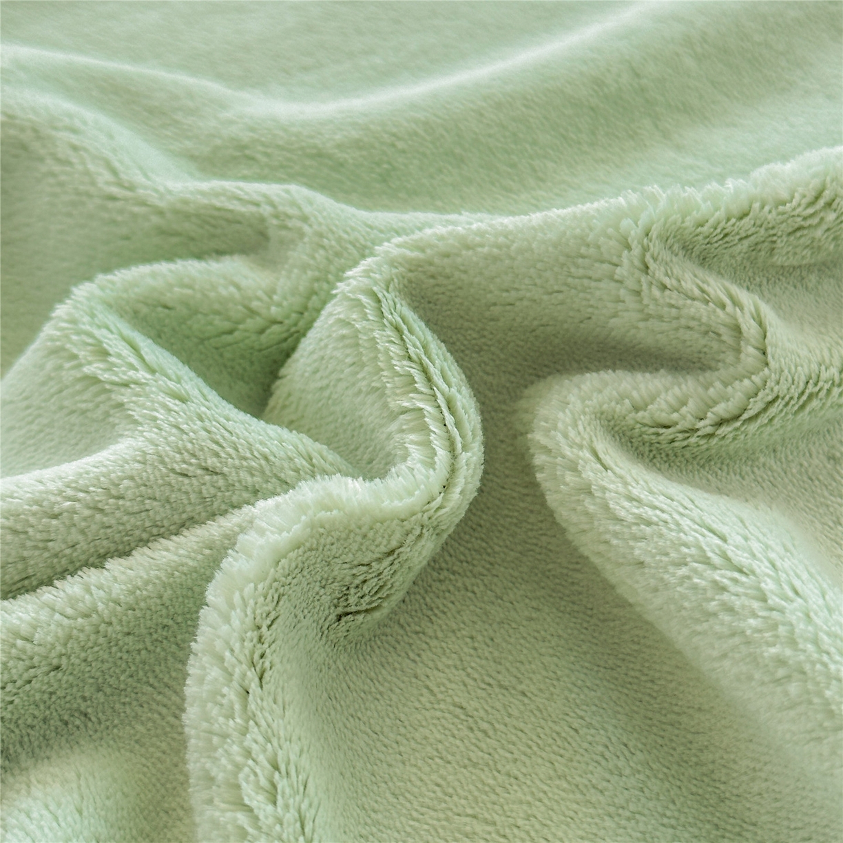 91家纺网 家纺一手货源 找家纺 佳笠家居 2025新款正宗250g全消光牛奶绒床笠 果绿