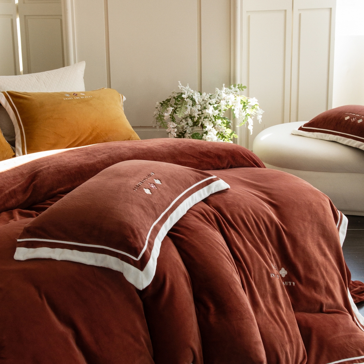 91家纺网 家纺一手货源 找家纺 馨蕊家居 2025新款秋冬轻奢煦暖绒系列-绒知禾 会员-10【券后控价358/378】  绒知禾-紫纱