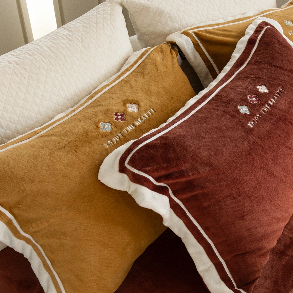 91家纺网 家纺一手货源 找家纺 馨蕊家居 2025新款秋冬轻奢煦暖绒系列-绒知禾 会员-10【券后控价358/378】  绒知禾-紫纱