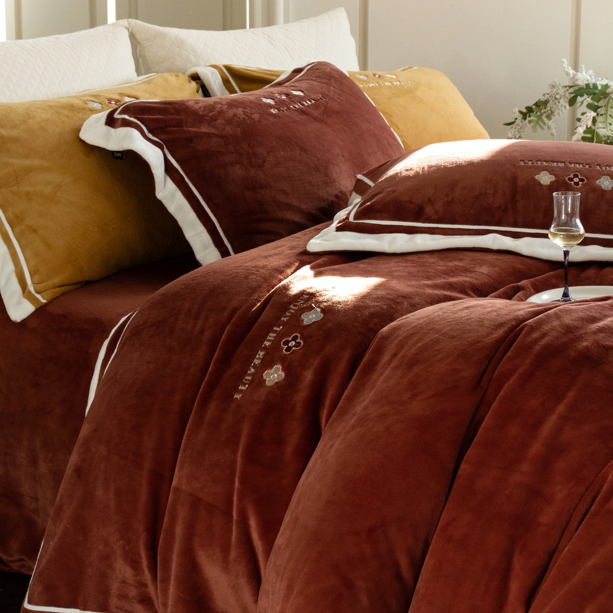 91家纺网 家纺一手货源 找家纺 馨蕊家居 2025新款秋冬轻奢煦暖绒系列-绒知禾 会员-10【券后控价358/378】  绒知禾-紫纱