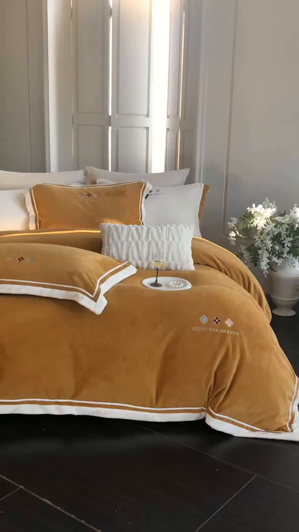 91家纺网 家纺一手货源 找家纺 （总）馨蕊家居 2025新款秋冬轻奢煦暖绒系列-绒知禾 会员-10【券后控价358/378】 