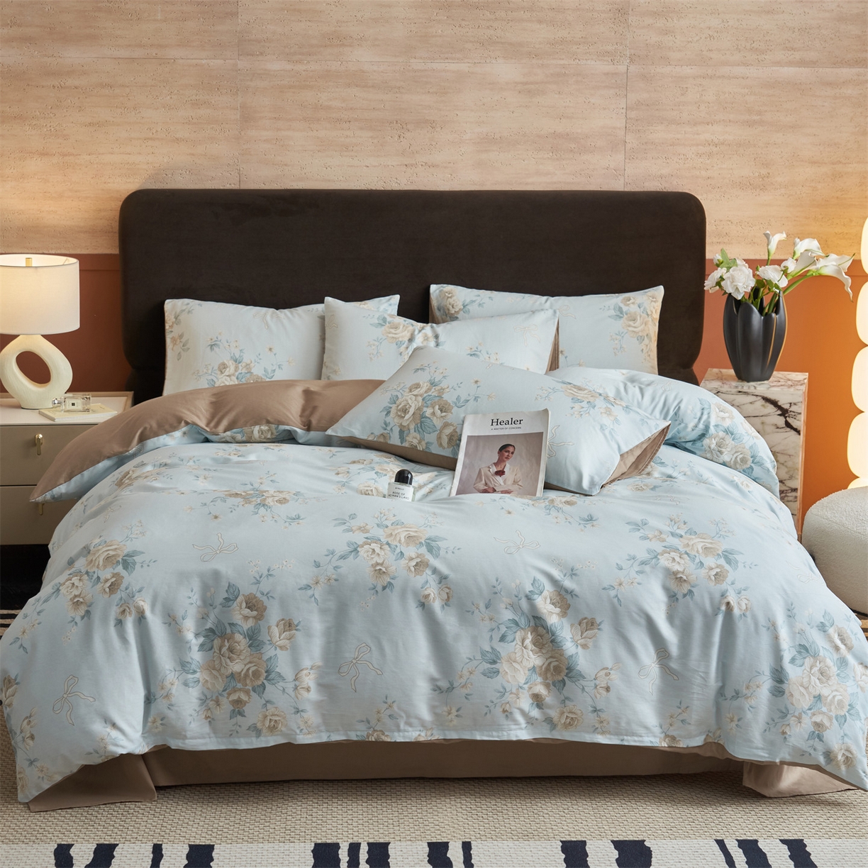 91家纺网 家纺一手货源 找家纺 （总）恒爱家纺2025新款A类全棉印花四件套