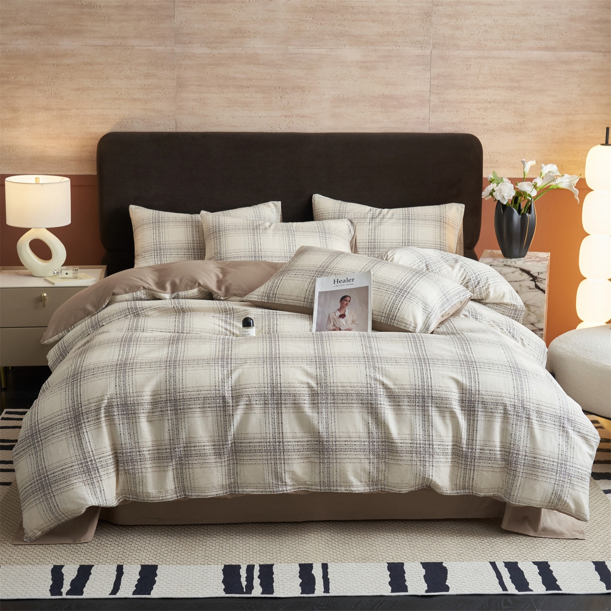 91家纺网 家纺一手货源 找家纺 （总）恒爱家纺2025新款A类全棉印花四件套