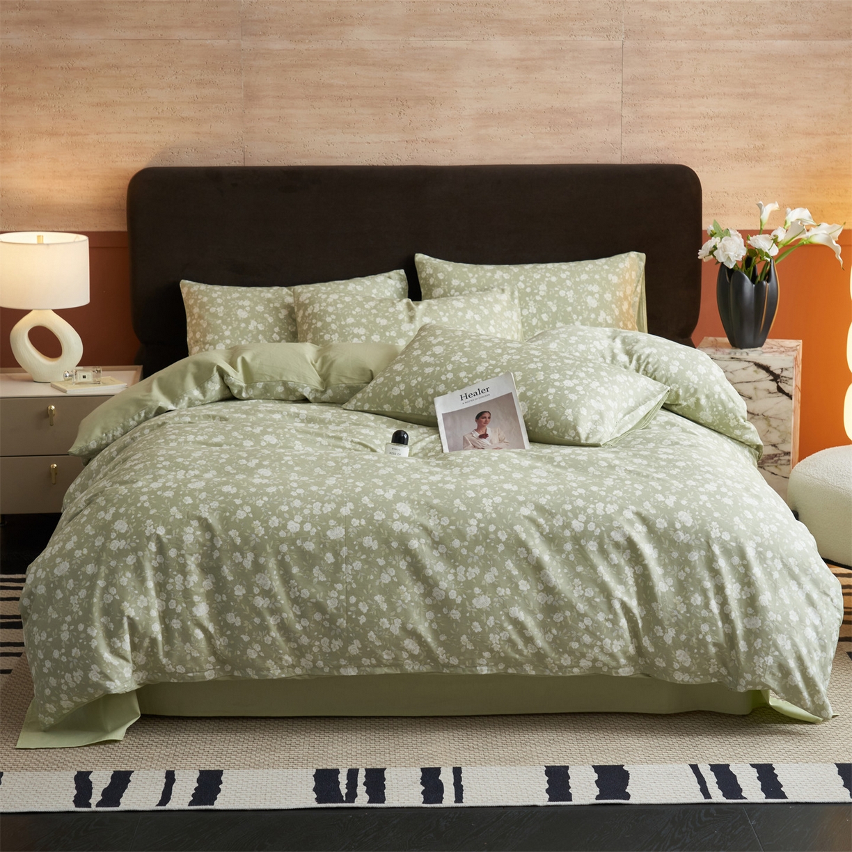 91家纺网 家纺一手货源 找家纺 （总）恒爱家纺2025新款A类全棉印花四件套