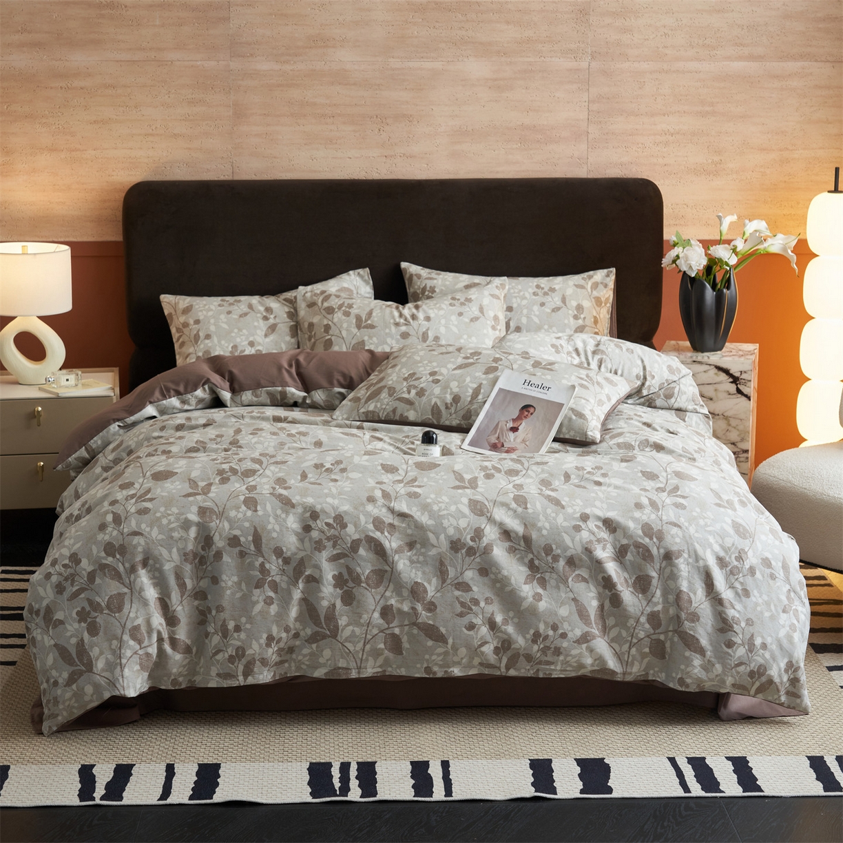 91家纺网 家纺一手货源 找家纺 （总）恒爱家纺2025新款A类全棉印花四件套