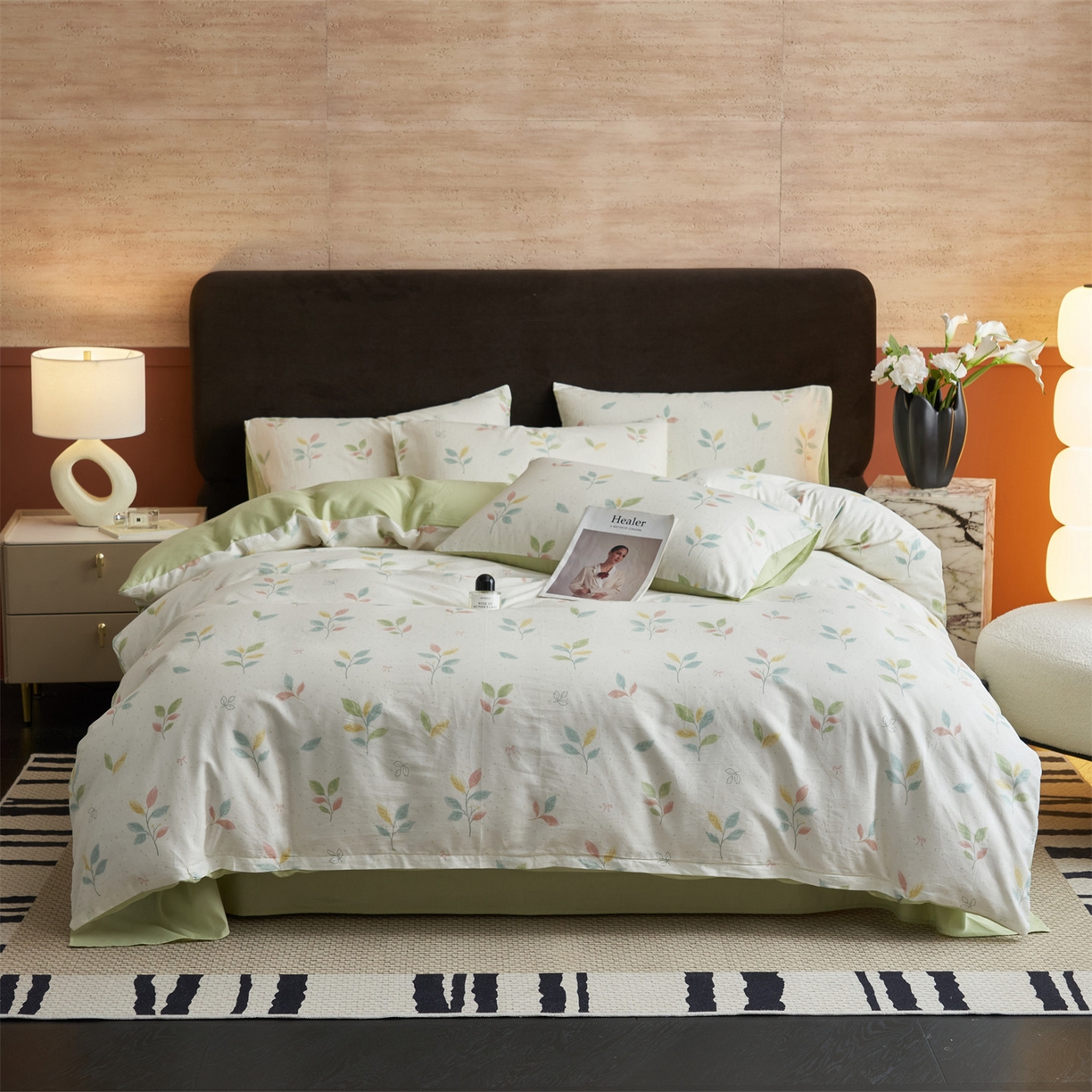 91家纺网 家纺一手货源 找家纺 （总）恒爱家纺2025新款A类全棉印花四件套