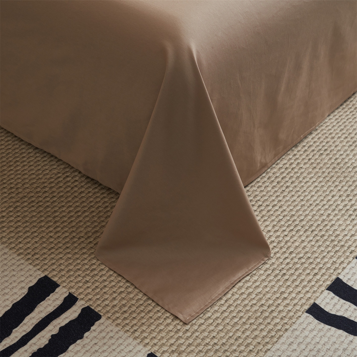 91家纺网 家纺一手货源 找家纺 恒爱家纺2025新款A类全棉印花四件套 锦簇