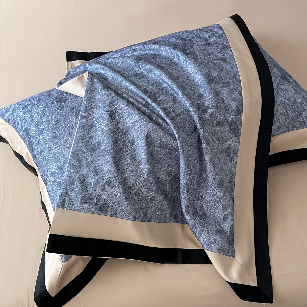 91家纺网 家纺一手货源 找家纺 （总）置顶家纺 2025新款渲染亲肤系列数码印花四件套