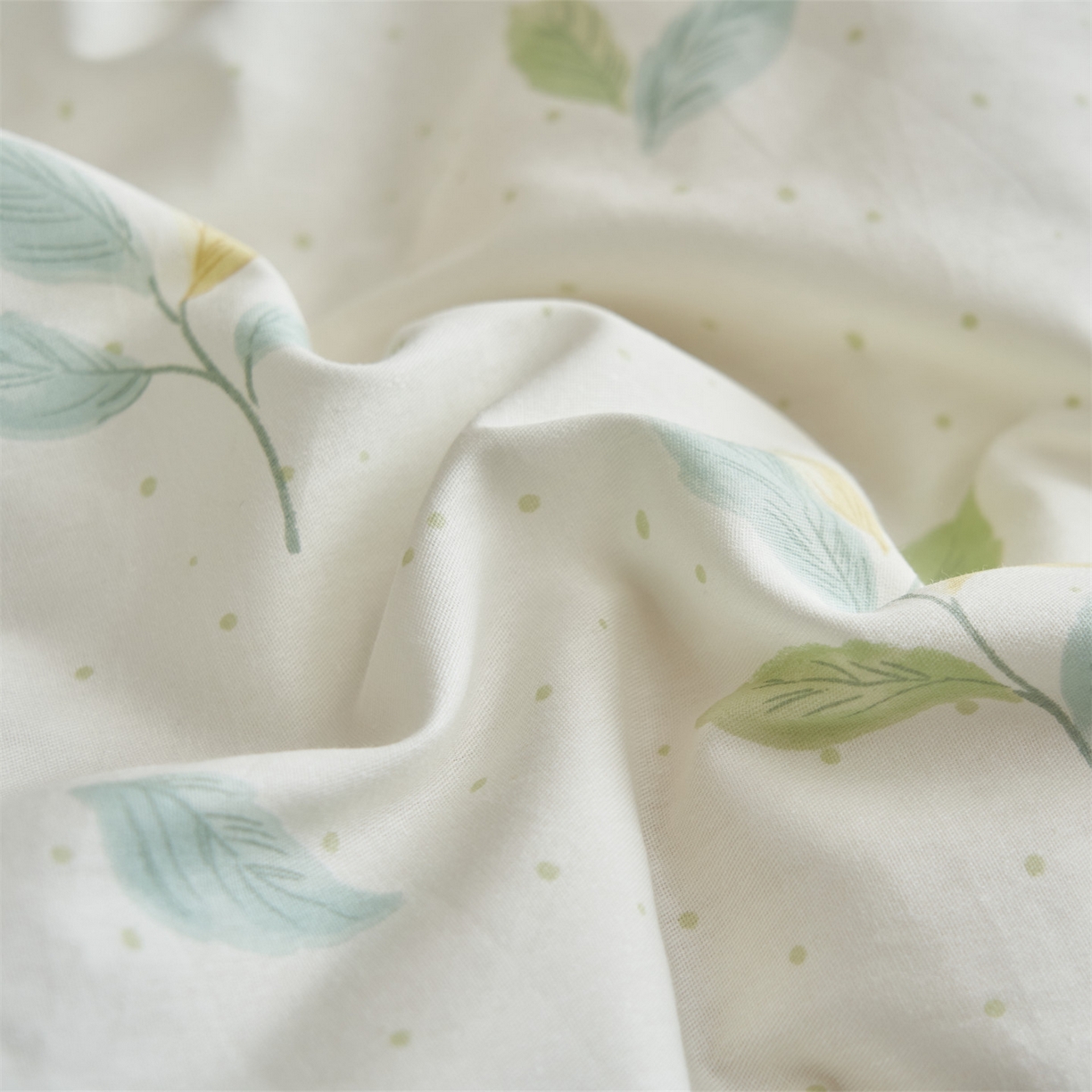 91家纺网 家纺一手货源 找家纺 恒爱家纺2025新款A类全棉印花四件套 夜影