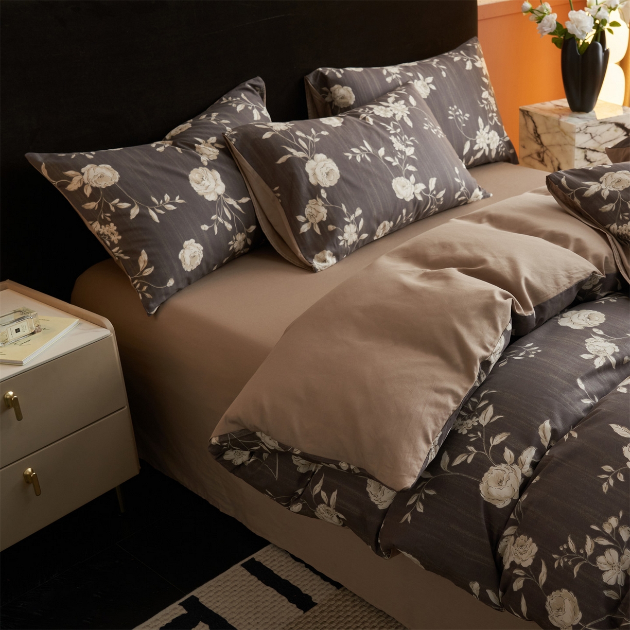 91家纺网 家纺一手货源 找家纺 （总）恒爱家纺2025新款A类全棉印花四件套