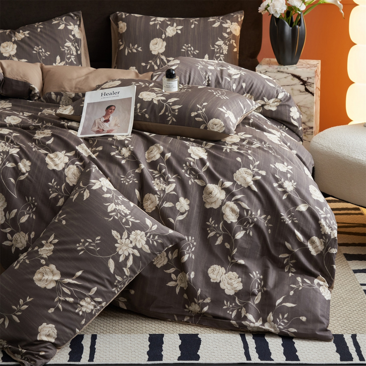 91家纺网 家纺一手货源 找家纺 （总）恒爱家纺2025新款A类全棉印花四件套