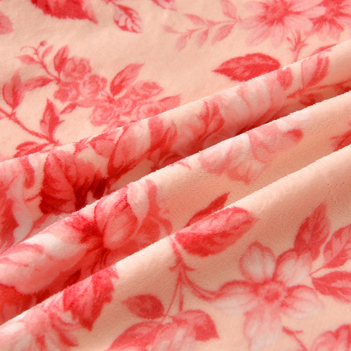 91家纺网 家纺一手货源 找家纺 赛丽雅 2025新款牛奶绒床裙四件套8-9斤法莱绒直播爆款日产2万套 蝶舞-粉