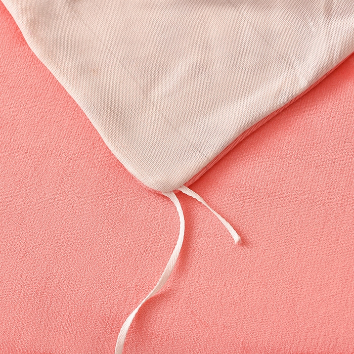 91家纺网 家纺一手货源 找家纺 赛丽雅 2025新款牛奶绒床裙四件套8-9斤法莱绒直播爆款日产2万套 蝶舞-粉