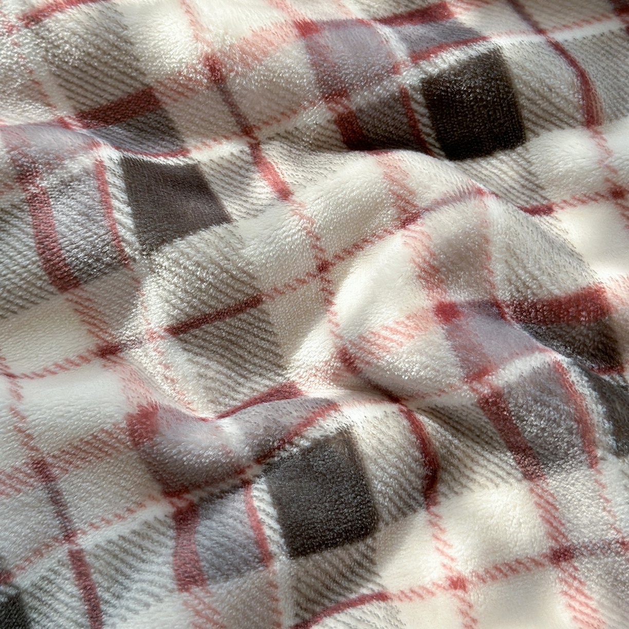 91家纺网 家纺一手货源 找家纺 有货 2025新款圣诞系列暖芙舒绵绒多功能被套毯 雪人-被套毯