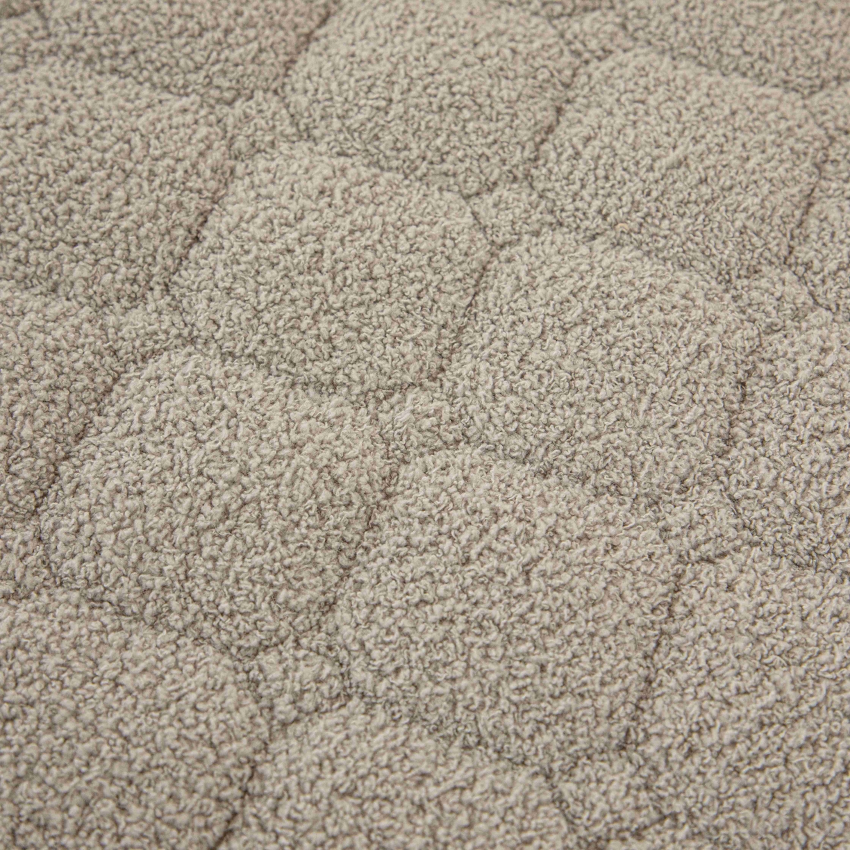 91家纺网 家纺一手货源 找家纺 沐沐家纺 2026新款简约格序床头罩 浅灰