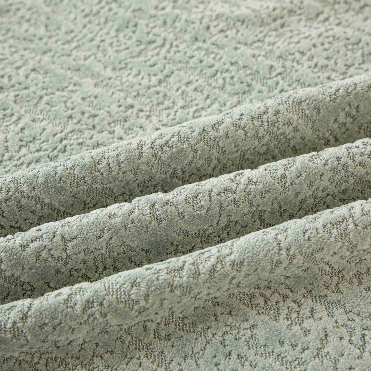 91家纺网 家纺一手货源 找家纺 沐沐家纺 2026新款简约可可西里床头靠背 水绿