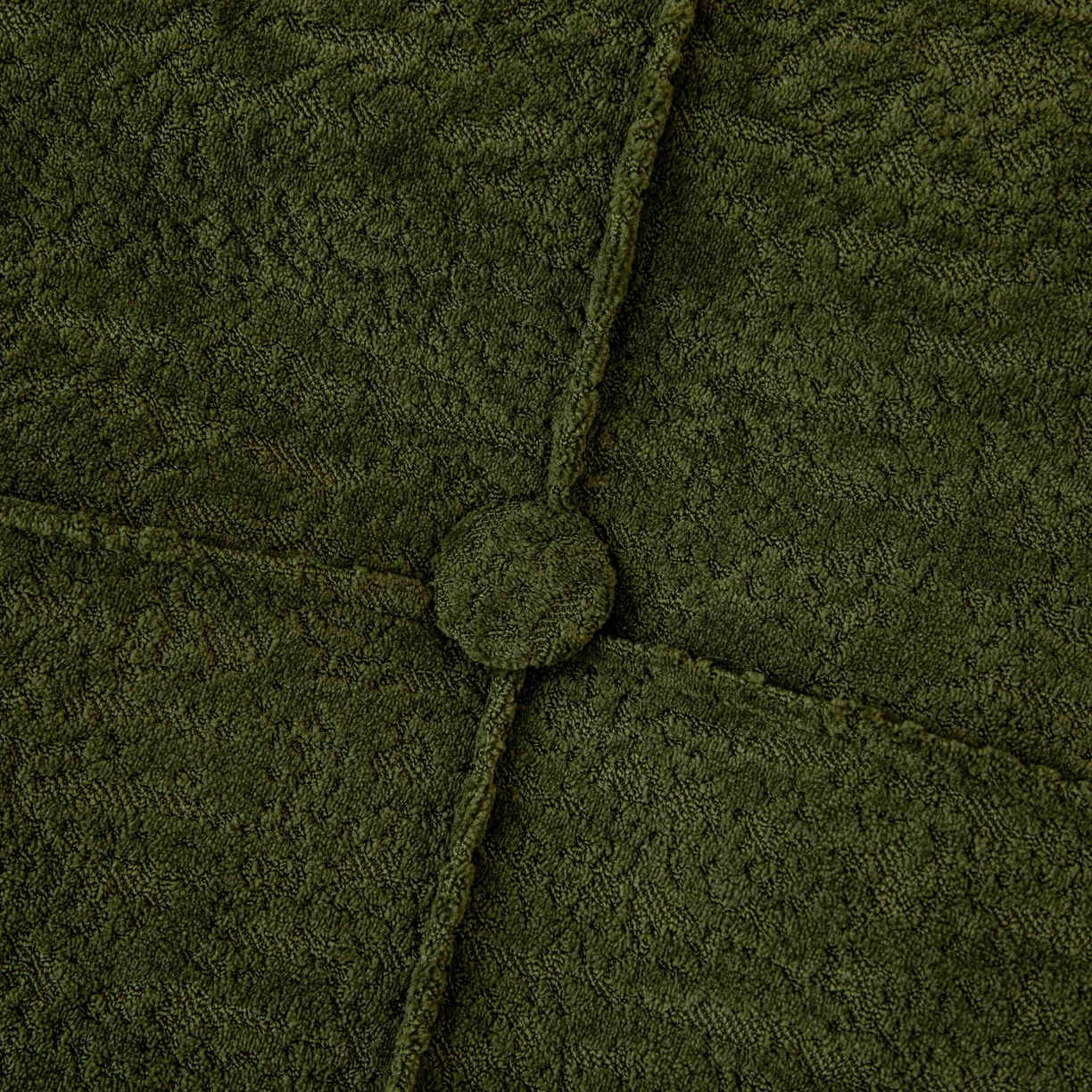 91家纺网 家纺一手货源 找家纺 沐沐家纺 2026新款简约可可西里床头靠背 墨绿