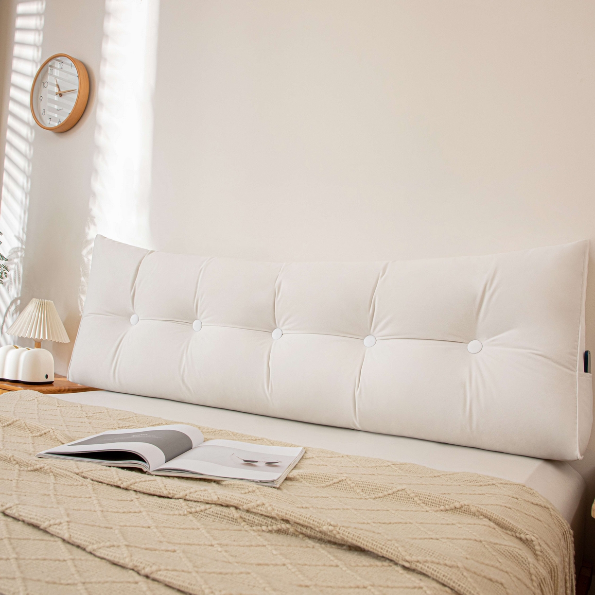 91家纺网 家纺一手货源 找家纺 （总）沐沐家纺 2026新款磨砂绒三角靠背（不带头枕）