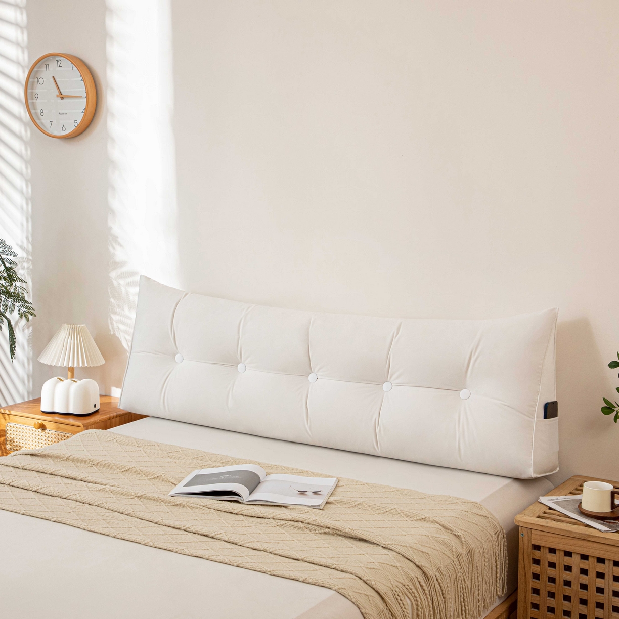 91家纺网 家纺一手货源 找家纺 （总）沐沐家纺 2026新款磨砂绒三角靠背（不带头枕）