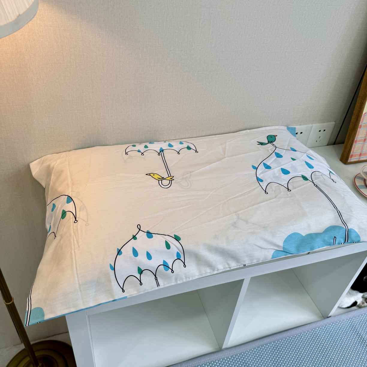 91家纺网 家纺一手货源 找家纺 昕科 2025新款高性价比全棉单枕套（不含枕芯）-5个花型-纯棉枕套 童趣世界一只装