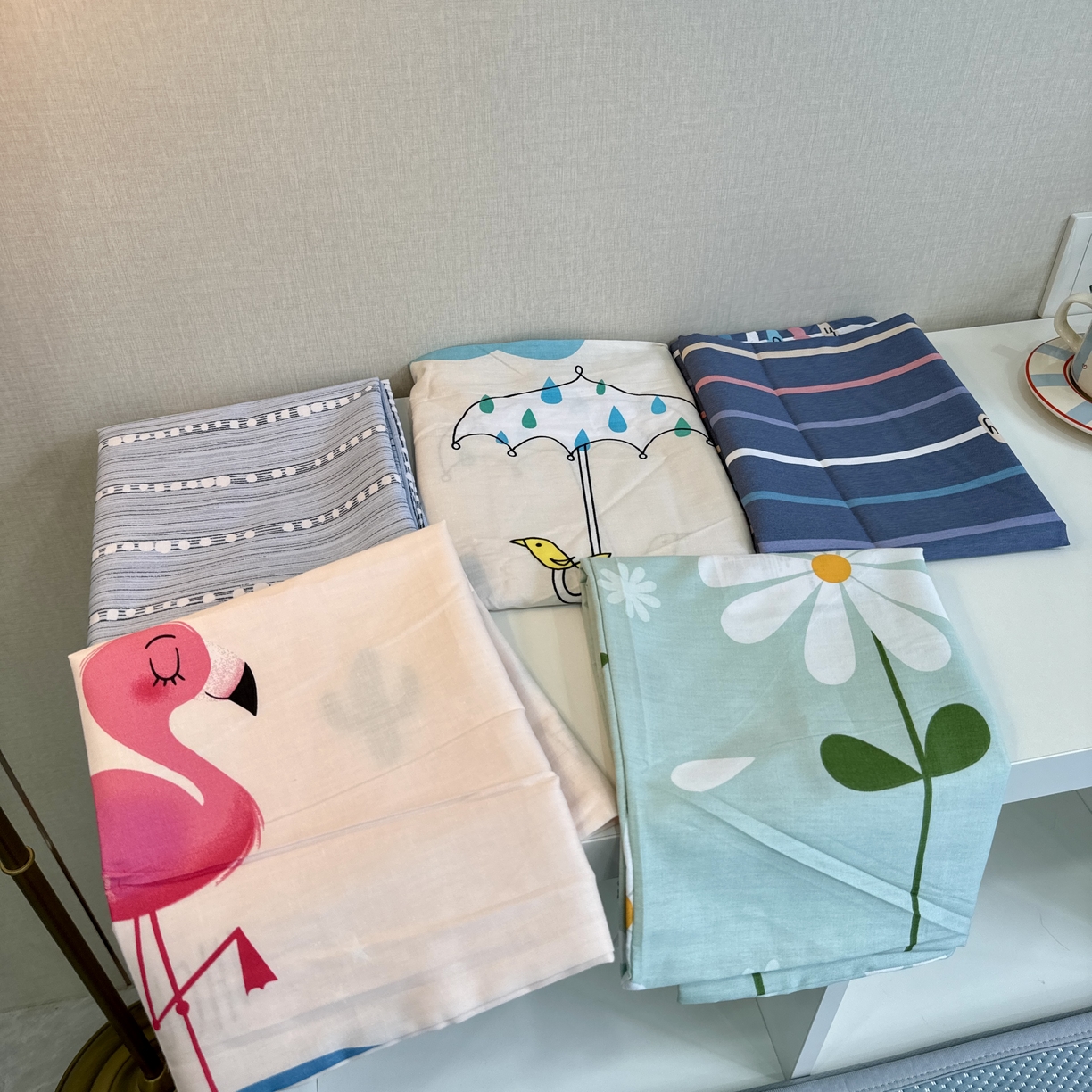 91家纺网 家纺一手货源 找家纺 昕科 2025新款高性价比全棉单枕套（不含枕芯）-5个花型-纯棉枕套 青春气息一只装