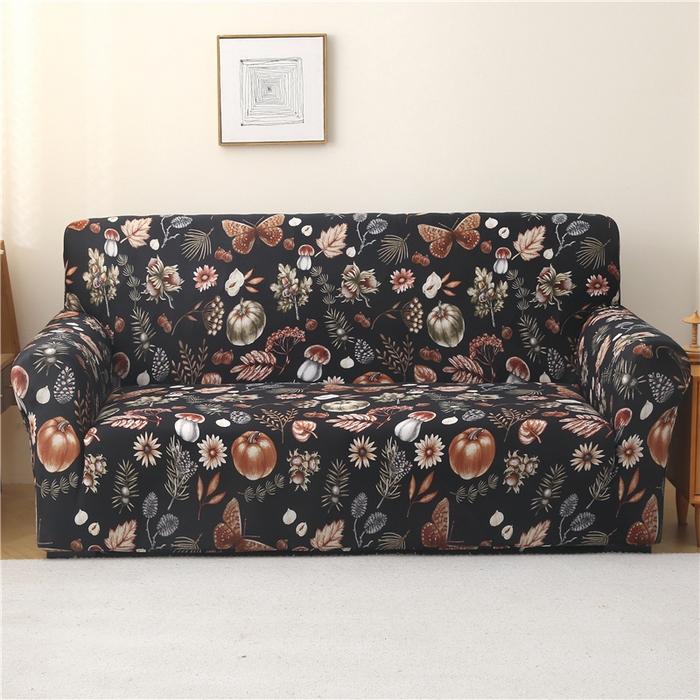 91家纺网 家纺一手货源 找家纺 （总）雅竹 2025新款牛奶丝全包印花沙发套