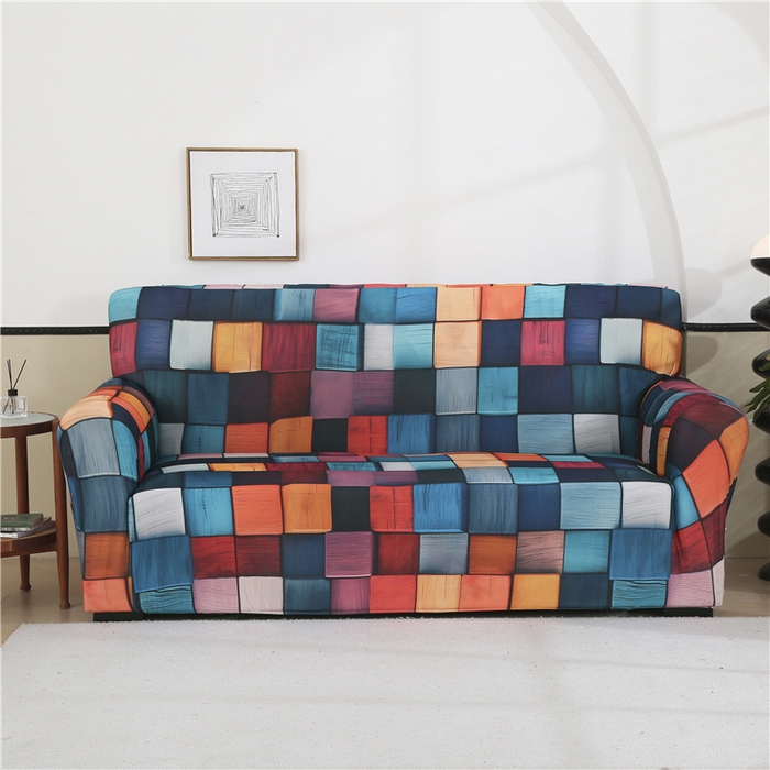 91家纺网 家纺一手货源 找家纺 （总）雅竹 2025新款牛奶丝全包印花沙发套