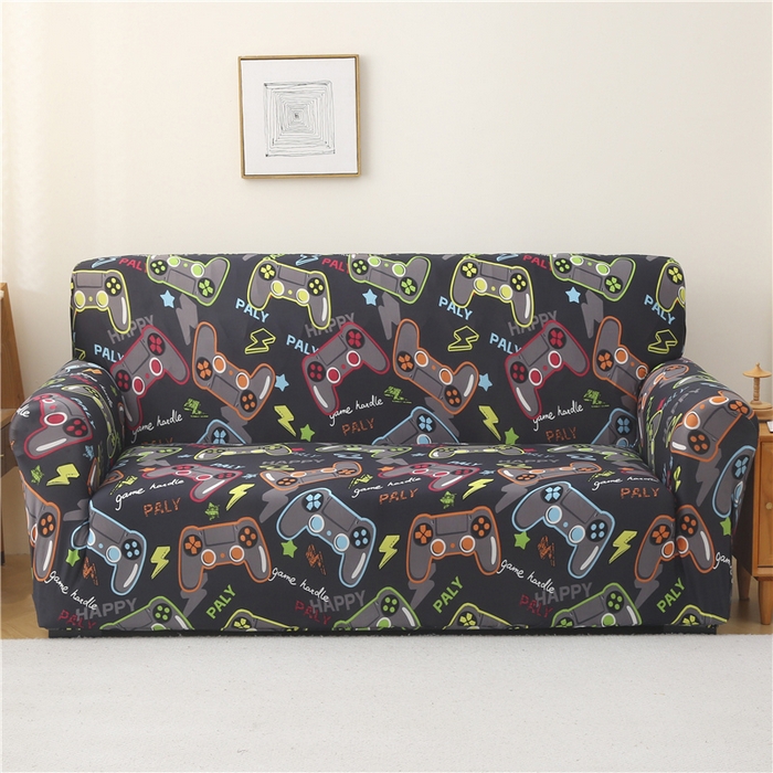 91家纺网 家纺一手货源 找家纺 （总）雅竹 2025新款牛奶丝全包印花沙发套