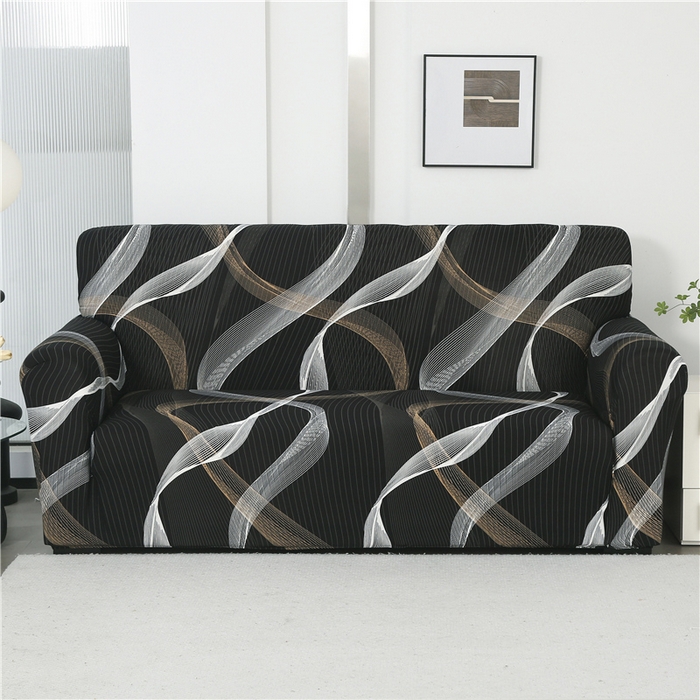 91家纺网 家纺一手货源 找家纺 （总）雅竹 2025新款牛奶丝全包印花沙发套