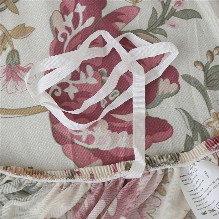 91家纺网 家纺一手货源 找家纺 雅竹 2025新款牛奶丝全包印花沙发套 粉玉