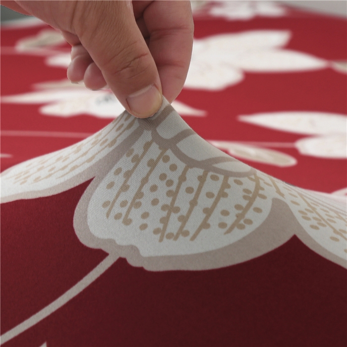 91家纺网 家纺一手货源 找家纺 雅竹 2025新款牛奶丝全包印花沙发套 红藤