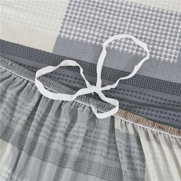 91家纺网 家纺一手货源 找家纺 雅竹 2025新款牛奶丝全包印花沙发套 回忆