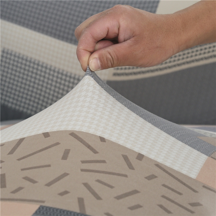 91家纺网 家纺一手货源 找家纺 雅竹 2025新款牛奶丝全包印花沙发套 回忆