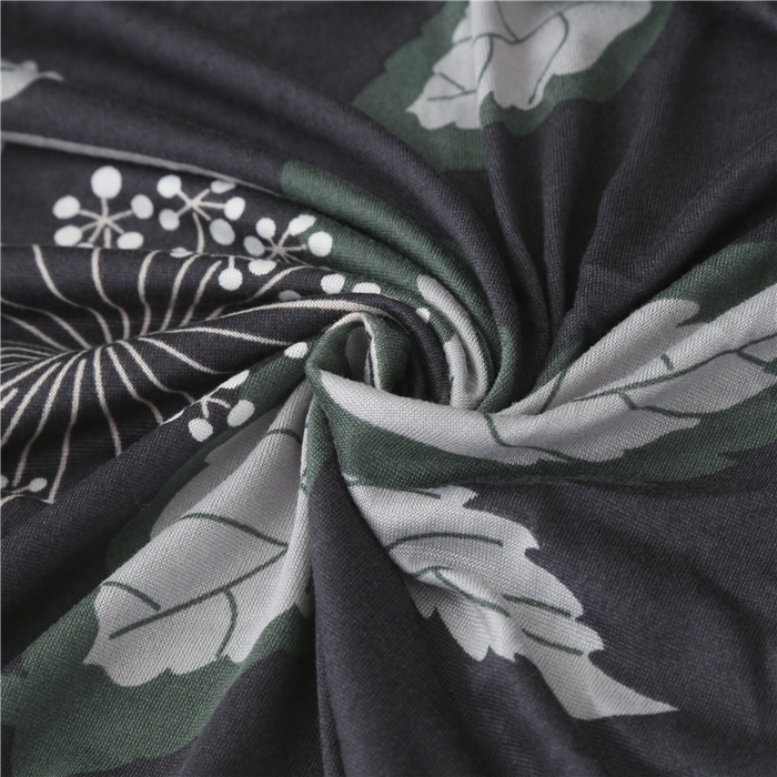 91家纺网 家纺一手货源 找家纺 雅竹 2025新款牛奶丝全包印花沙发套 青蔓