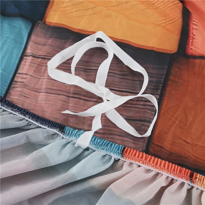 91家纺网 家纺一手货源 找家纺 雅竹 2025新款牛奶丝全包印花沙发套 数码彩格