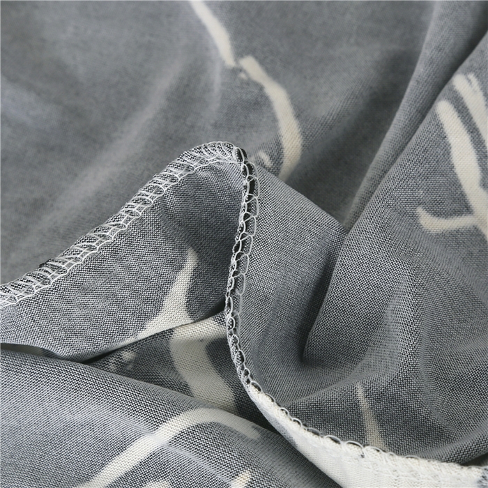 91家纺网 家纺一手货源 找家纺 雅竹 2025新款牛奶丝全包印花沙发套 霞缕