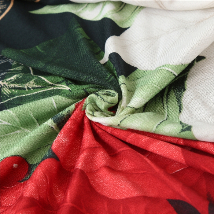 91家纺网 家纺一手货源 找家纺 雅竹 2025新款牛奶丝全包印花沙发套 璎珞