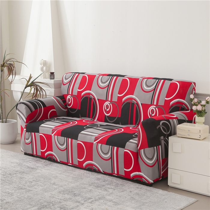 91家纺网 家纺一手货源 找家纺 （总）雅竹 2025新款三人位牛奶丝印花沙发套系列