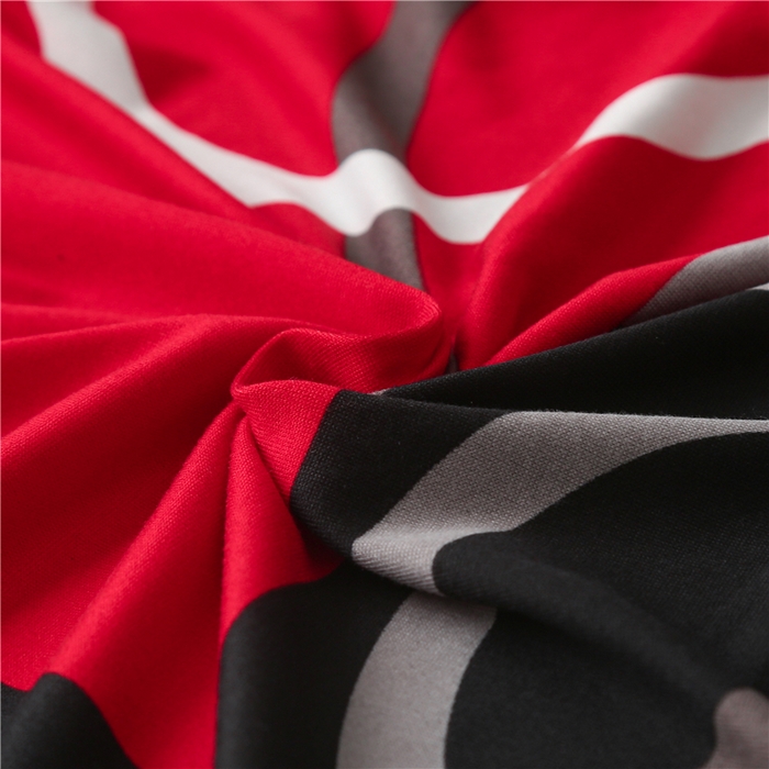 91家纺网 家纺一手货源 找家纺 雅竹 2025新款三人位牛奶丝印花沙发套系列 圆环