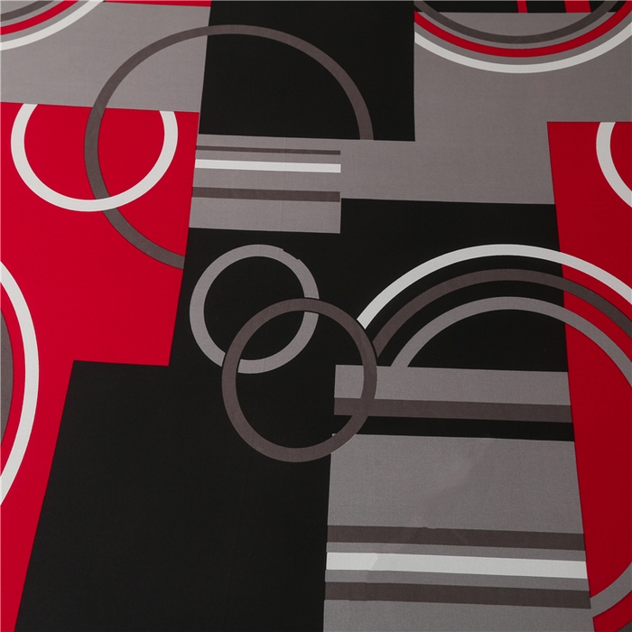 91家纺网 家纺一手货源 找家纺 雅竹 2025新款牛奶丝印花沙发床套系列 圆环