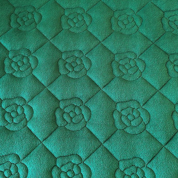 91家纺网 家纺一手货源 找家纺 罗艺轩 2025新款牛奶绒浪漫花边床裙款四件套-暖洋洋（报活动和优惠券后控价99起/控价107起） 暖洋洋-绿