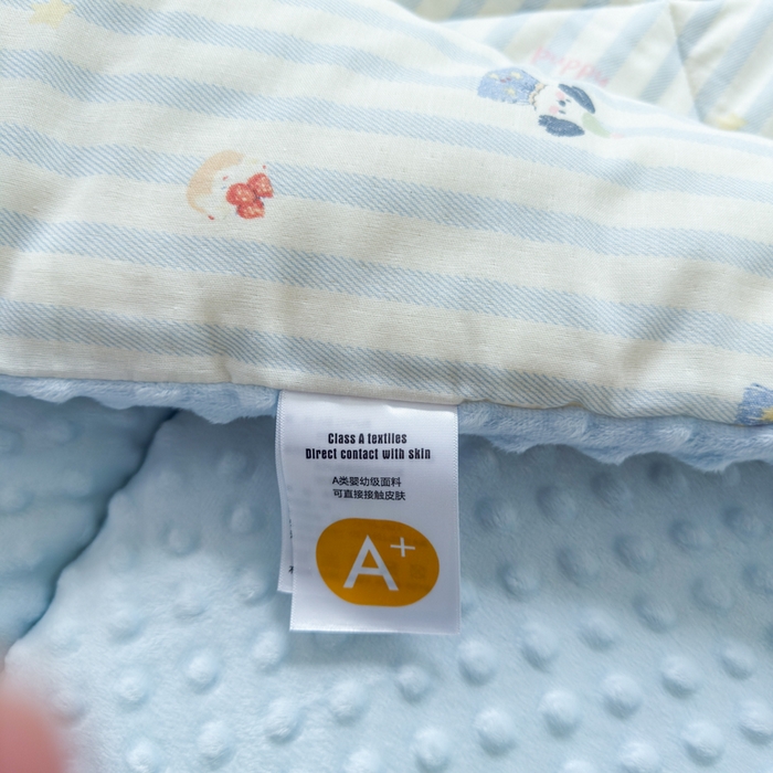 91家纺网 家纺一手货源 找家纺 卡芙芯类馆 2025新款双层纱宝宝绒豆豆被被子被芯 蛋糕小狗