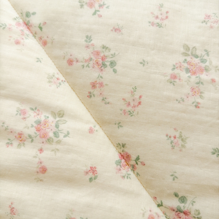 91家纺网 家纺一手货源 找家纺 卡芙芯类馆 2025新款双层纱宝宝绒豆豆被被子被芯 秘密花园