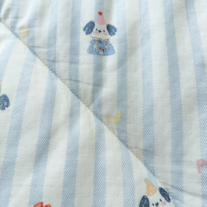 91家纺网 家纺一手货源 找家纺 卡芙芯类馆 2025新款双层纱宝宝绒豆豆被被子被芯 蛋糕小狗