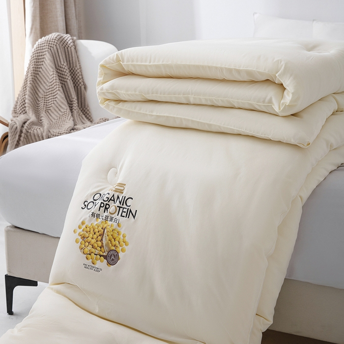 91家纺网 家纺一手货源 找家纺 （总）卡芙芯类馆 2025新款柔豆大豆被春秋被冬被被子被芯