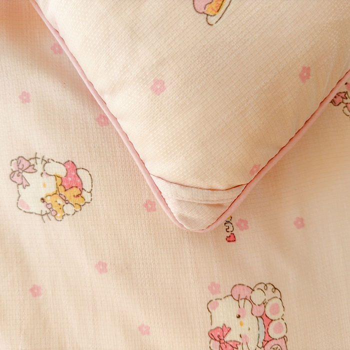 91家纺网 家纺一手货源 找家纺 （总）卡芙芯类馆 2025新款可爱A类卡通提花大豆被春秋被冬被被子被芯