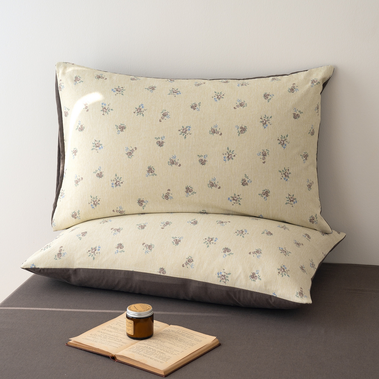 91家纺网 家纺一手货源 找家纺 竹合家纺 2025秋冬新款加厚磨毛色织暖绒系列针织四件套高克重 春见